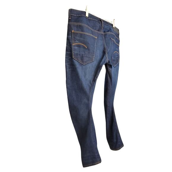 G-STAR RAW Arc 3D Slim 4 Button Denim Jeans Mens 40x32 Innovation Style GQ - Picture 5 of 15